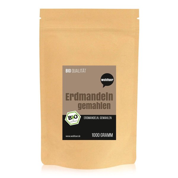 Wohltuer Bio Erdmandelmehl Glutenfre Cholesterinfrei 1kg