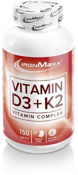 IronMaxx Vitamin D3 + K2 150 Tabletten