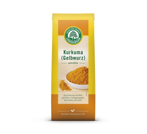 Lebensbaum Kurkuma, gemahlen (Gelbwurzel) (3x50g)Bio