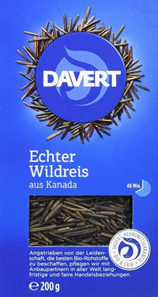 Davert Wildreis, 1er Pack (1 x 200 g) - Bio