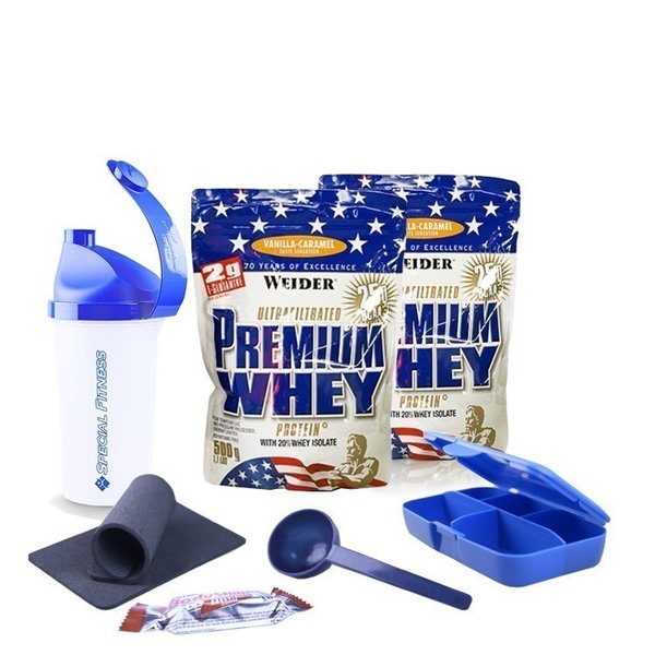 Weider Premium Whey Protein (2 x 500g Beutel)