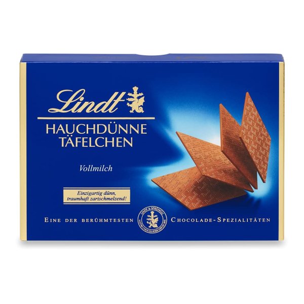 Lindt Schokolade - Hauchdünne Täfelchen 125 g