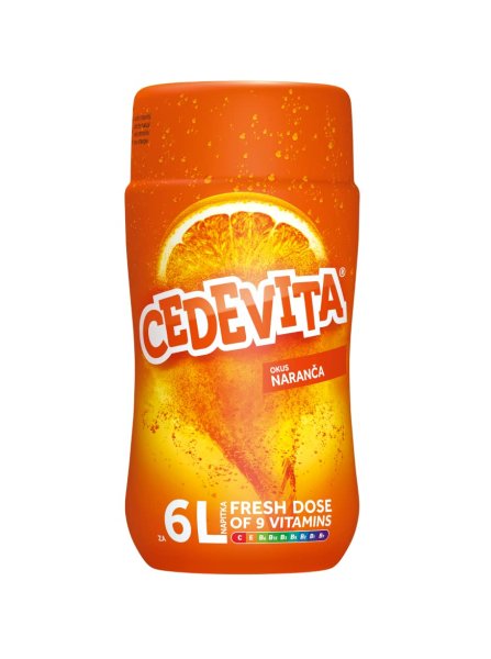 Cedevita Instant Pulver Vitamin Getränke (Orange, 2x455g)