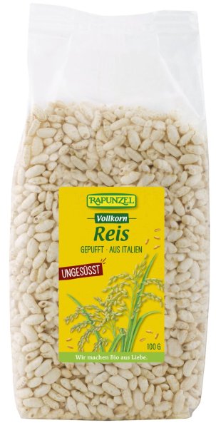 Rapunzel Vollkorn Reis gepufft, (100g)