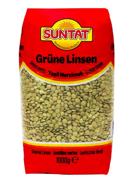 SUNTAT Grüne Linsen 1kg