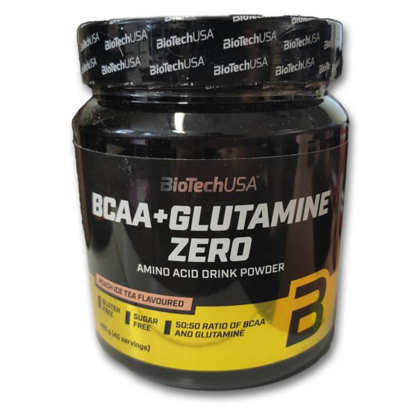 BioTech USA BCAA + Glutamine Zero 480 g Dose