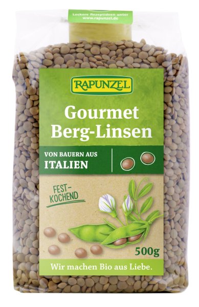 Rapunzel Berg Linsen (2x500g)