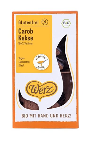 Werz Carob Vollkorn Kekse 100g