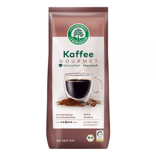 Lebensbaum Gourmet Kaffee gemahlen (1x500 g)
