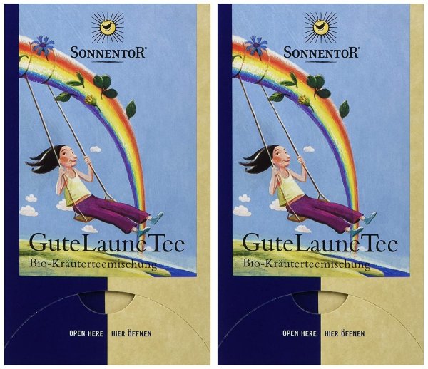 Sonnentor Gute Laune-Kräutertee lose, (6x50g) - Bio