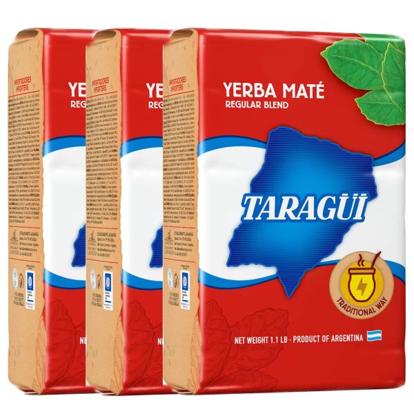 Taragui - Mate Tee aus Argentinien Yerba Mate 3x500g