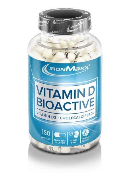 Ironmaxx Vitamin D (Bioactive 150 Kapseln)