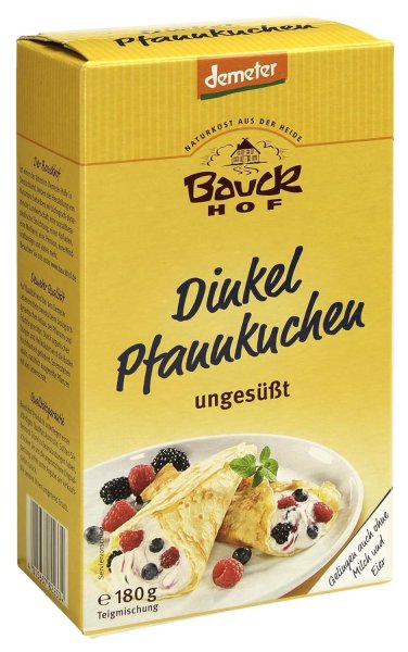 Bauckhof Dinkel-Pfannkuchen Demeter,(6x180g)