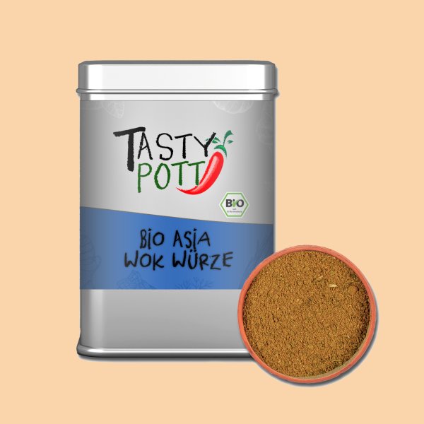 Tasty Pott Bio Asia Wok Würze 100g Gewürzmischung