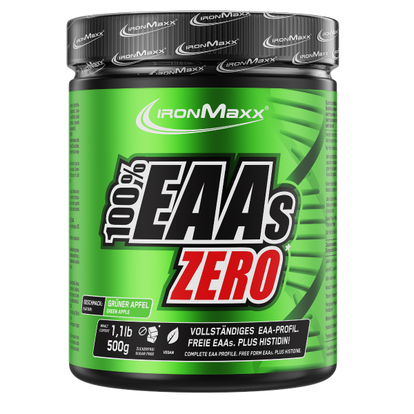 IronMaxx 100% EAAs Zero, 500 g Dose