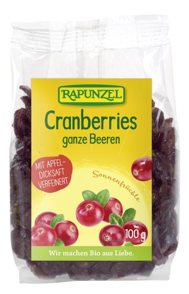 Rapunzel Cranberries, getrocknet (2x100g)Bio