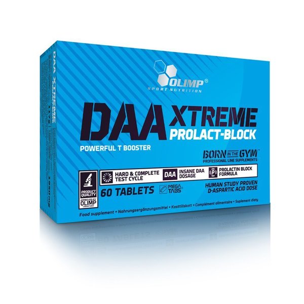 Olimp DAA Extreme 60 Tabletten D-Asparaginsäure Amino Zink