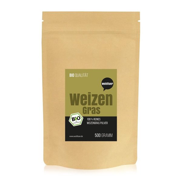 Wohltuer Bio Weizengraspulver 500g
