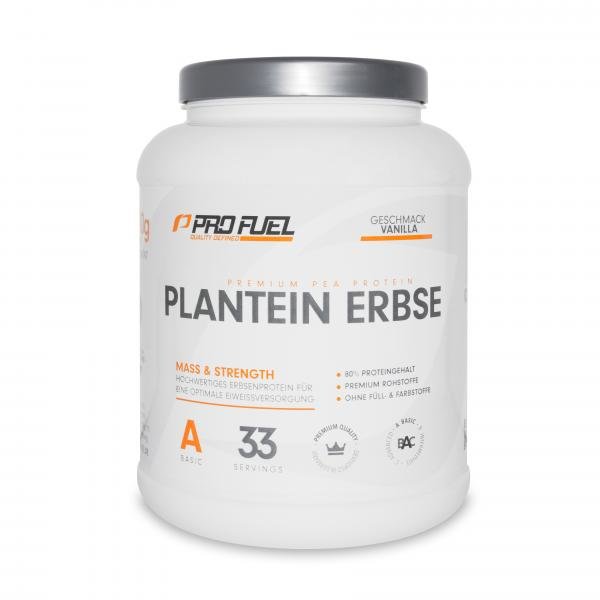 Plantein Erbse Protein Eiweiss - 1000g Dose