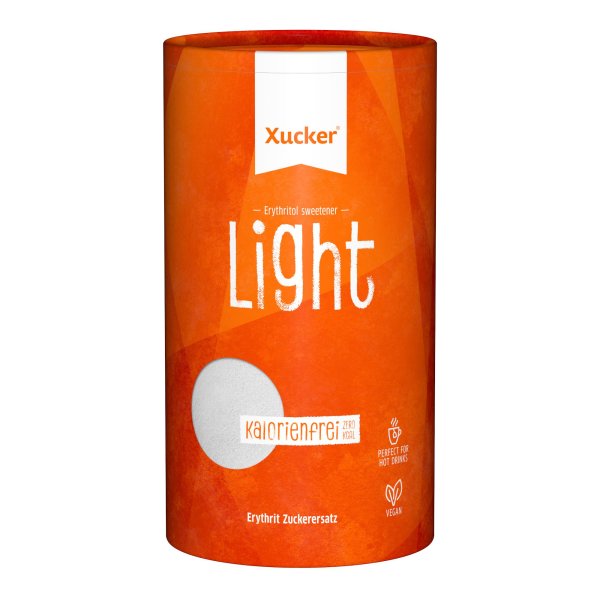 Xucker 100% Erythrit light 1 kg Tafelsüße Dose