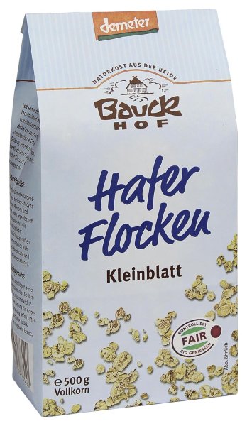 Bauckhof Bio-Haferflocken Kleinblatt Demeter(500g)