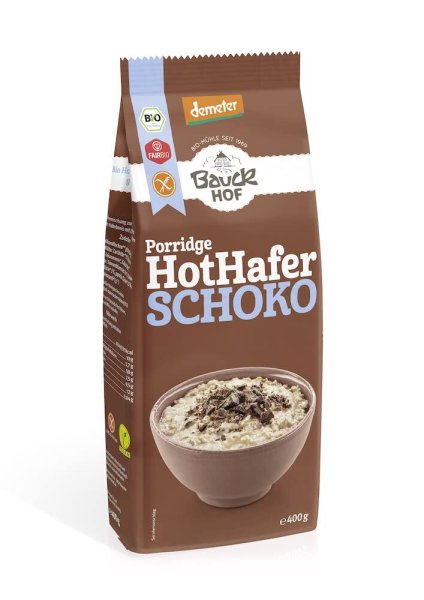 Bio Hot Hafer Schoko glutenfrei Demeter (400g)