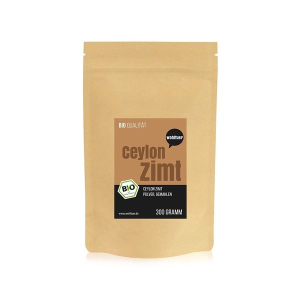 Wohltuer Bio Ceylon Zimt 300g