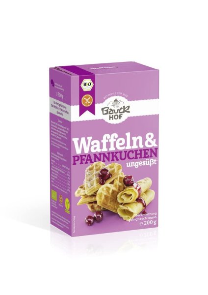 Bauckhof Waffeln & Pfannkuchen glutenfrei Bio (6x200g)