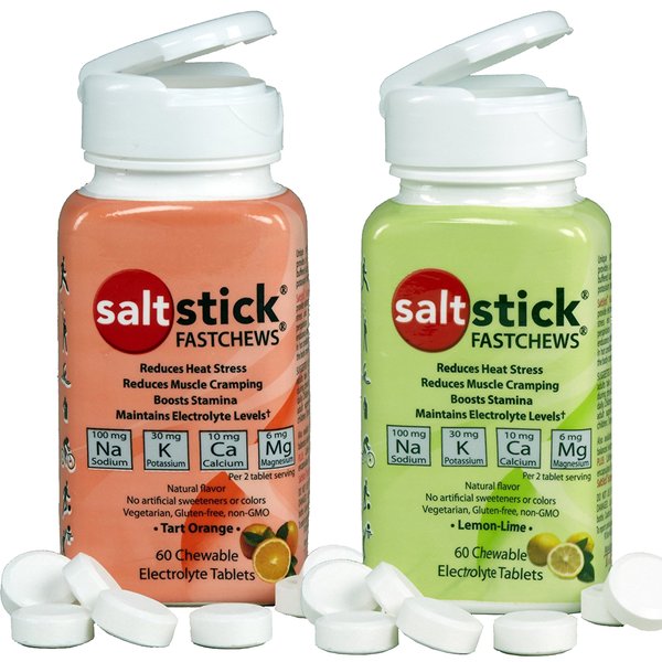 SaltStick Fast Chews Elektrolyt-Kautabletten Dose 96g (60 Kautabletten)