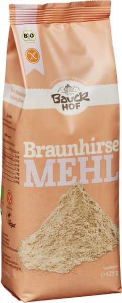 Bauckhof Braunhirsemehl Vollkorn glutenfrei Bio (6x425 gr)-