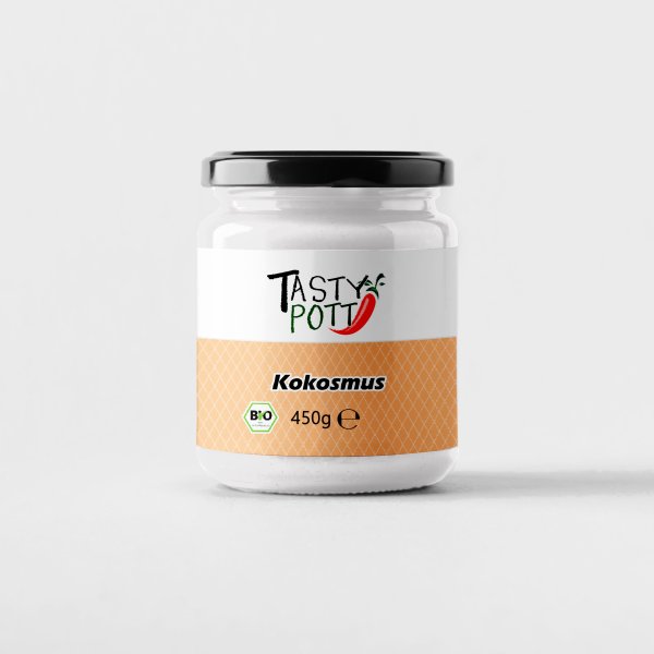 Tasty Pott Bio Kokosmus 450g