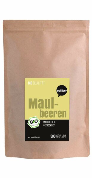 Wohltuer Bio Maulbeeren getrocknet 500g